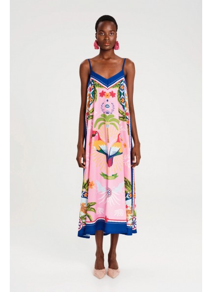 PEACE AND CHAOS PINK LEMONADE DRESS