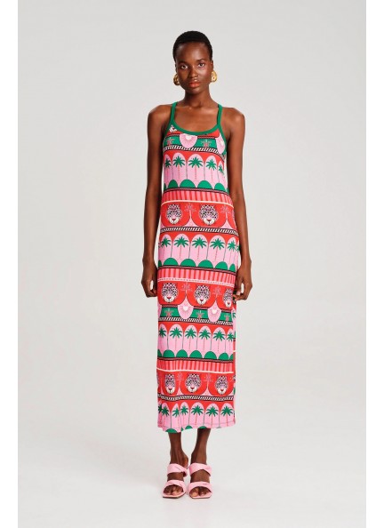 PEACE AND CHAOS FANTASIA TANK DRESS - Viscose