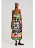 PEACE AND CHAOS RAINFOREST DRESS - Jacquard