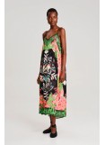 PEACE AND CHAOS RAINFOREST DRESS - Jacquard