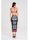 PEACE AND CHAOS TREASURE CUT OUT DRESS