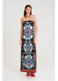 PEACE AND CHAOS TREASURE STRAPLESS DRESS