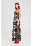 PEACE AND CHAOS TREASURE STRAPLESS DRESS