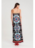 PEACE AND CHAOS TREASURE STRAPLESS DRESS