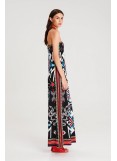 PEACE AND CHAOS TREASURE STRAPLESS DRESS