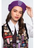 PEACE AND CHAOS ELITE BERET PURPLE