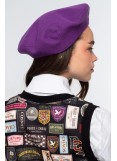 PEACE AND CHAOS ELITE BERET PURPLE