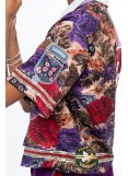 PEACE AND CHAOS TAPESTRY TOP 