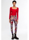 PEACE AND CHAOS TAPESTRY LEGGINS