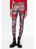 PEACE AND CHAOS TAPESTRY LEGGINS