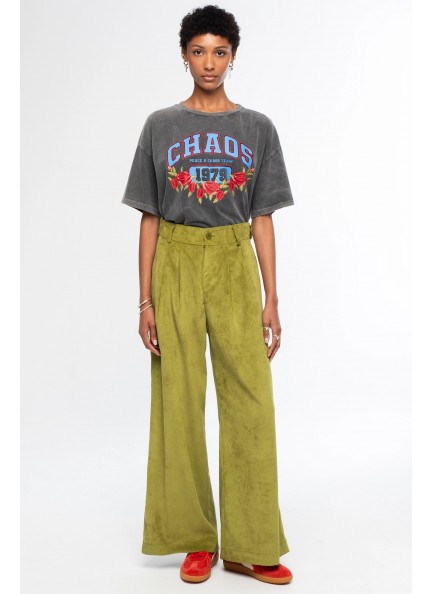 PEACE AND CHAOS LIMELIGHT PANTS - Corduroy