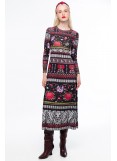 PEACE AND CHAOS FLORA LONG DRESS 