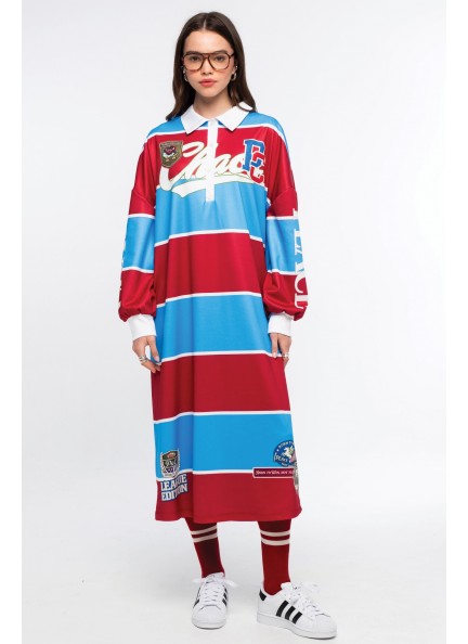 PEACE AND CHAOS SEMESTER LONG DRESS
