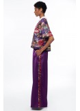 PEACE AND CHAOS DUCHESS PANTS - PURPLE