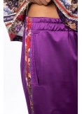 PEACE AND CHAOS DUCHESS PANTS - PURPLE