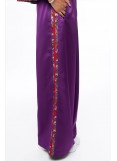 PEACE AND CHAOS DUCHESS PANTS - PURPLE