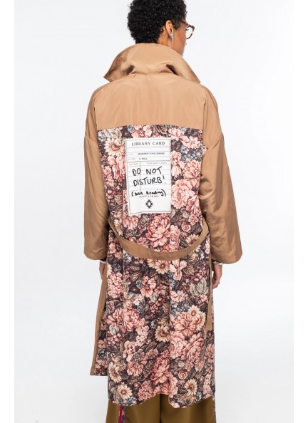 PEACE AND CHAOS LIBRARIAN TRENCHCOAT